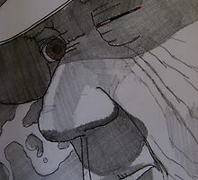 Cathy Unearthed Drawing 2 by Ray-d