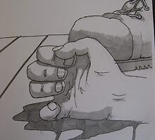 Cathy Unearthed Drawing 3 by Ray-d
