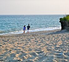 A Young Couple Walk Along The Sea - Rhode Island *Featured by Jack McCabe