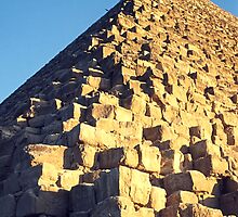 The Great Pyramid, Gizeh, Egypt by Carole-Anne