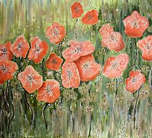 Wild Poppies by Kathie Nichols