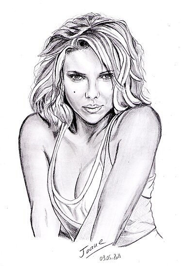 Scarlett Johansson Portrait Scarlett Johansson Portrait