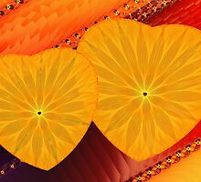 Hearts Close Together In Full Harmony by Heleen Hekkenberg