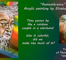 Remembrance card by Elisabeth Dubois
