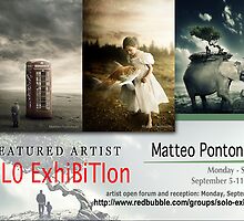 Matteo Pontonutti, Solo Exhibition Banner by solo-exhibition