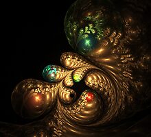 Golden swirls by vivien styles