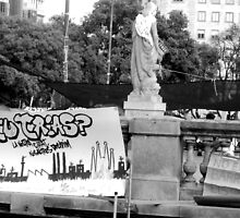 Barcelona Protests by rosalie photography
