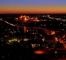 Nebraska State Capital Building Sunset by Christopher Hanke