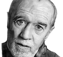 George Carlin by Martin Lynch-Smith