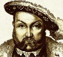 A Portrait of Henry VIII - King of England by Dennis Melling