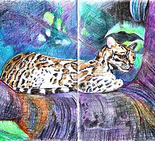 lounging by Sally O'Dell