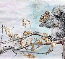 Having a Snack by Sally O'Dell