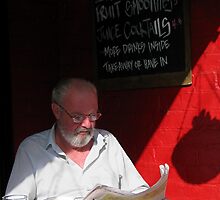 so what is the correct way to read a newspaper ? by geof