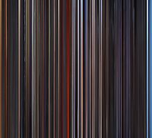 Moviebarcode: Star Wars: Complete Saga (1977-2005) by moviebarcode