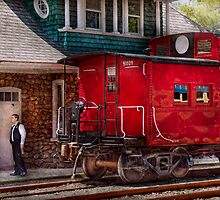 Train - Caboose - End of the line by Mike Savad