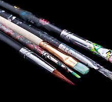 Old Brushes by Gert Lavsen