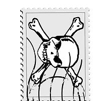 Zombies stamp - case by Nhan Ngo
