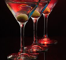 Red hot Martinis by woodnimages