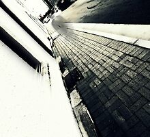 Looking up the down street by Scott Mitchell