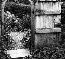 Gate to the orchard by Robert Down