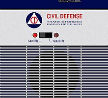 Civil Defense Radio by ubiquitoid
