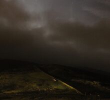Towards Burnt Hill from Chunal by Mark Smitham