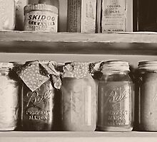 1920's Era Kitchen Food Shelf by BullseyeArts