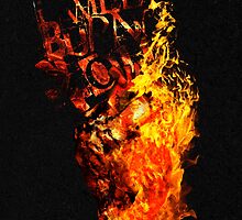 I Will Burn You - Text Edition by PineappleGear