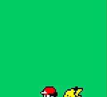Ash and Pikachu iPhone case by ceejsterrr