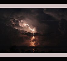 “The reason lightning doesn't strike twice in the same place is that the same place isn't there the second time.” by mysticaldreamz