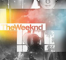The Weeknd Artwork by Faded Fabrics