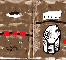 Altered Book 24 by zoe trap