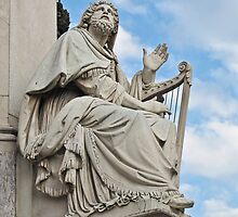 statue in Rome by Anne Scantlebury