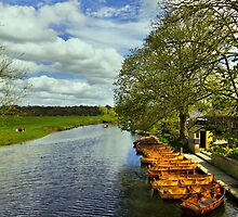 Boathouse Restaurant On The Stour by Darren Burroughs