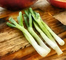 Scallions by Susan Savad