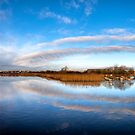 Around The Bend - Galway River Corrib by Mark Tisdale