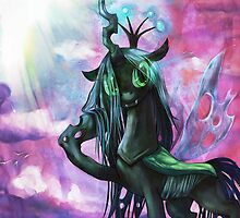 Troubled Chrysalis by ButtercupSaiyan