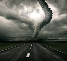 Tornado the anger of Nature by Street-Art