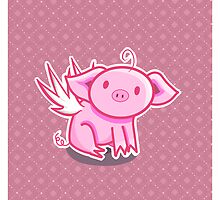 Flying pig by Angie Yao