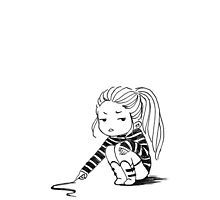 Bored Girl by freeminds