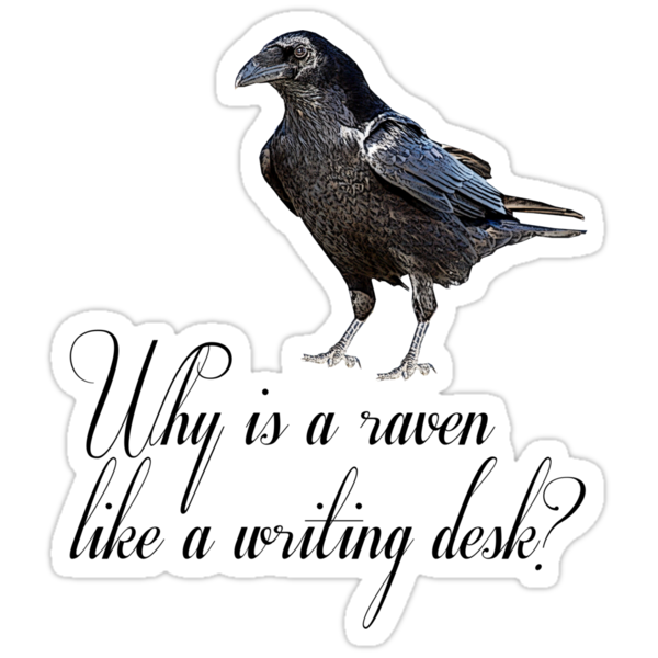 Crazy Facts Quite Shocking Why Raven Looks Like A Writing Desk