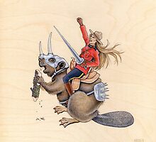 On Guard for Thee (Print) by Tara Krebs