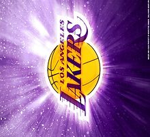 LA Lakers iphone case 4/4s by RLdesigns