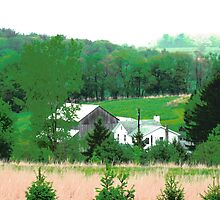 Poster Perfect Pennsylvania Pasture by M-EK