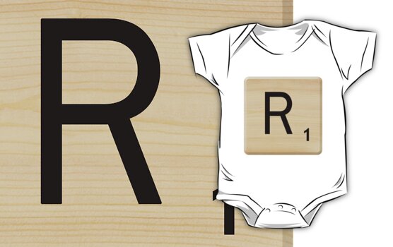 Scrabble Letter R