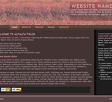 Alfalfa Fields - web design by Darcy Overland