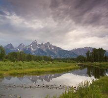 Schwabacher's Landing Shoals by A.M. Ruttle