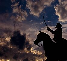 Sunset Warrior by Chad Eastman