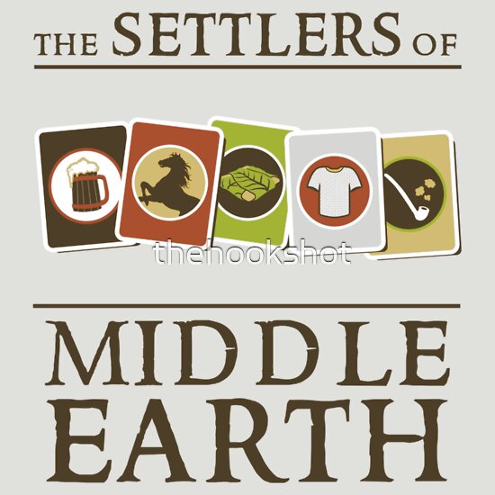 t-shirt Settlers Middle Earth
