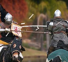 Medieval Magic - Jousting on Target by Chris Randall